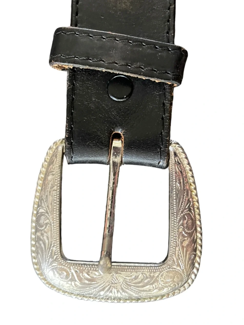 Brighton black leather